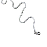 Collar Tennis Medio Delgado con Zirconias – Dorado o Plateado | Luna Bella Joyería