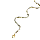 Collar Tennis Fino con Zirconias – Dorado o Plateado | Luna Bella Joyería
