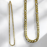 Collar Cadena Estilo Cubana de Acero Inoxidable Dorado | Luna Bella Joyería