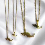 Collar Dorado con Dije de la República Mexicana | Luna Bella Joyería