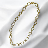 Collar de Eslabones Dorados Ovalados | Luna Bella Joyería