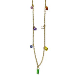 Collar Multicolor con Mini Charms | Luna Bella Joyería