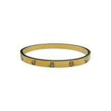 Pulsera con Zirconias en Acero Inoxidable | Luna Bella Joyería
